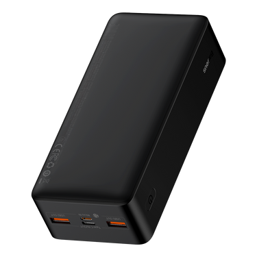 Baseus 20W 30000mAh Bipow Digital Display Power bank - Black